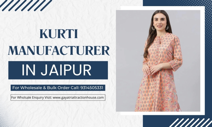 Exploring the Vibrant World of Kurti Manufacturer in Sanganer & Jaipur